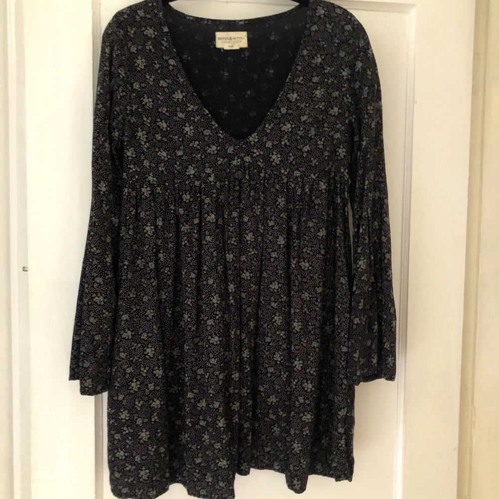 Floral Babydoll Long Top!